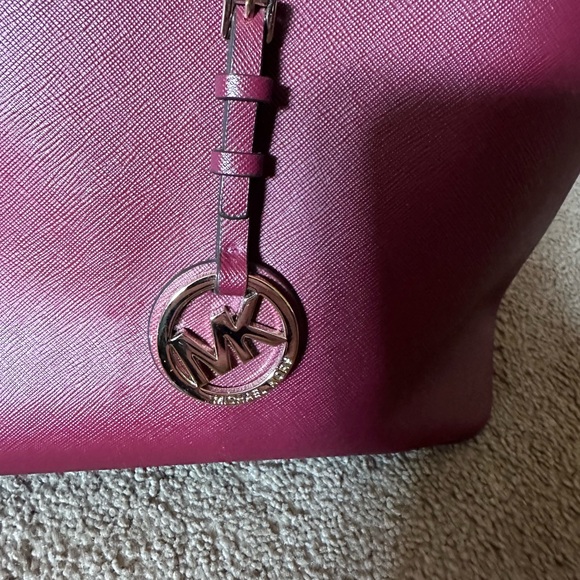 Michael Kors Plum Tote Bag - Picture 3 of 5